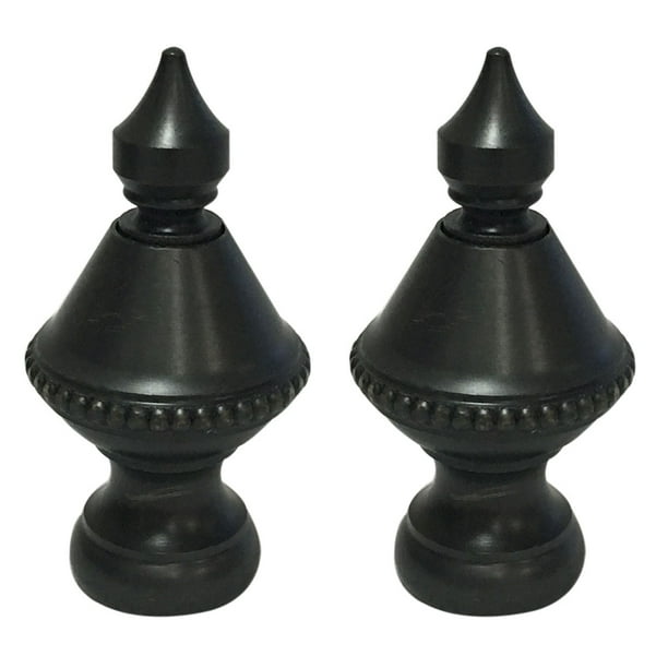 Royal Designs Pointed Urn Lamp Finial for Lamp Shade Oil Rub Bronze