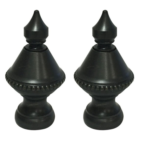 Royal Designs, Inc. Pointed Urn Lamp Finial for Lamp Shade, F-5047ORB-2, Oil Rubbed Bronze, Pack of 2