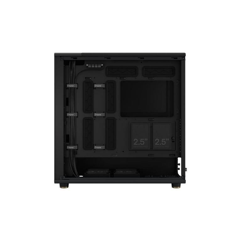 Fractal Design North XL ATX mATX Mid Tower PC Case - Charcoal Black with  Walnut Front - FD-C-NOR1X-01 - Walmart.com