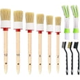 thumbnail image 1 of 11 Pieces Auto Detailing Brush Set for Cleaning Wheels, Interior, Exterior, Leather, 1 of 5