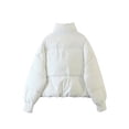 thumbnail image 3 of Seyurigaoka Women Juniors Winter Jacket Stand-up Collar Zipper Pocket Windproof Down Jacket, 3 of 4