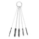 thumbnail image 2 of 5 Uds. de cepillos de limpieza para para beber Limpiador de tuberías Cepillos de de material acero inoxidable, 2 of 7