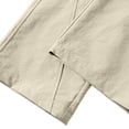 thumbnail image 4 of Men's Y2K Baggy Parachute Pants Track Pants, Quick Dry Open Bottom Wide Leg Jogger Trousers with Big Pockets Elastic Drawstring Waist for Gym Hiking Daily Casual Wear, 4 of 7