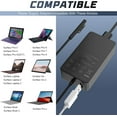 thumbnail image 4 of czcpp-Surface Pro Charger 65W Surface Laptop Charger, Compatible with Microsoft Surface Pro 9/8/7/6/5/4/3/X Surface Go 3/2/1 Surface Laptop 5/4/3/2/1 Surface Book 3/2/1 Microsoft Surface Charger, 4 of 4