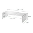 thumbnail image 7 of Yamazaki Home Two-Way Adjustable Refrigerator Shelf, White, Plastic, Expandable, Minimal Assembly, 7 of 7