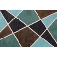 thumbnail image 5 of Casavani Hand Woven Bohemian Garden Area Rug, Blue 4x15 feet, 5 of 6