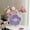 Purple, variant on 3 Pcs Medium Mother's Day Gifts Box, Crystal Beads Garland Strand, Multifunctional Bouquet Bags String, Reusable Mom Gift Box, Elegant Birthday Gift Box