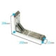 thumbnail image 2 of Soporte de estante de acero inoxidable resistente a la oxidación, soporte de pared triangular de metal 10 pulgadas, 2 of 9