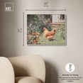 thumbnail image 4 of Farmhouse Hen II Canvas Print Farmhouse Art by Art Remedy, Silver Frame, 24 x 20, 4 of 6