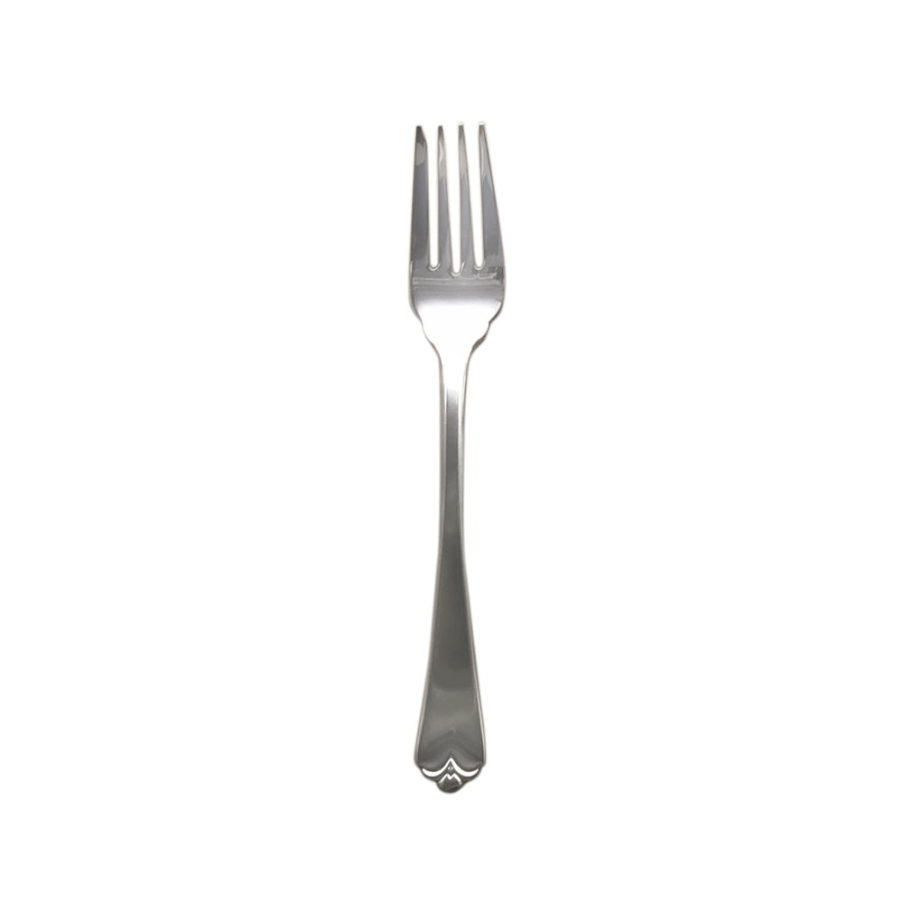 Set of Eight Wallace Lotus 18/8 Stainless Steel Salad Fork 
