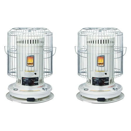 Sengoku KeroHeat 23,500 BTU Portable Convection Kerosene Heater, 2 Pack