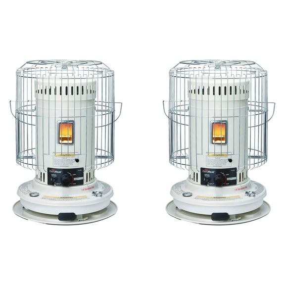 Sengoku KeroHeat 23,500 BTU Portable Convection Kerosene Heater, 2 Pack