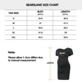thumbnail image 6 of Bearsland Women's Summer Short Sleeve Maternity Dress Side Ruched Mama Pregnancy Bodycon Dress(S-XXXL), 6 of 6