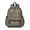 Camo and Oak Green Pattern, variant on Camo and Grass Brown Pattern Cute School Backpack with Padded Back and Adjustable Shoulder Straps 13.4"x11"x4.7"