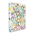 thumbnail image 3 of Stupell Industries Lovely Bold Rainbow Hearts Pattern Collage , 24 x 30, Design by Bronwyn Baker, 3 of 7