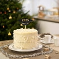 thumbnail image 4 of Masteelf Elegant Black Plastic Cake Toppers for Graduation Season Decoration Easy to Use and 6pcs, 4 of 8