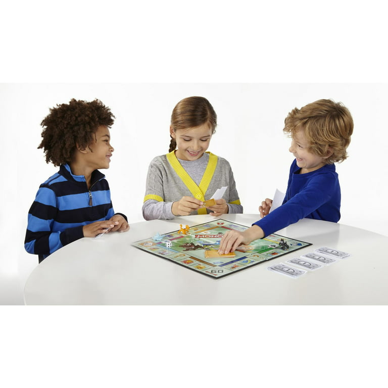 Hasbro Gaming Monopoly Junior: Trucks Edition Board Game, Monopoly Game for  Kids Ages 5+, Kids Board Games for 2-4 Players, Kids Games, Kids Gifts