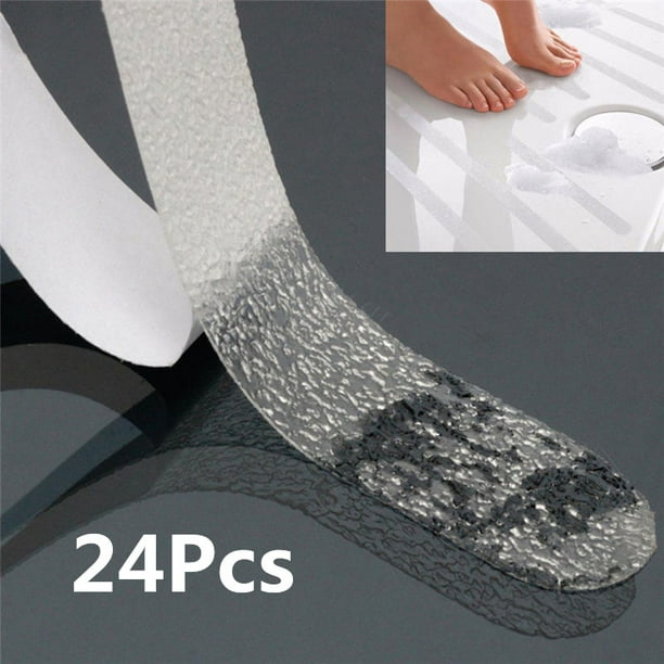 24pcs Pvc Bathroom Ceramic Tile Floor Anti Slip Stickers Bathtub Safety Tape Mat Non Com - Non Slip Ceramic Tile For Bathroom 24pcs Pvc Bathroom Ceramic Tile Floor Anti Slip Stickers Bathtub Safety Tape Mat Non Com - Non Slip Ceramic Tile For Bathroom