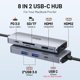 thumbnail image 2 of Estación de acoplamiento Selore para MacBook Pro Air con doble HDMI, 2 of 8