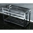 thumbnail image 6 of Kingston Brass Vsp4922a 49" Wide X 30" High Console Stand - Black, 6 of 6