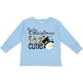 thumbnail image 3 of Inktastic Christmas Cutie Snowman Boys or Girls Long Sleeve Toddler T-Shirt, 3 of 5