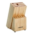 thumbnail image 2 of Juego de bloques de cuchillos Farberware de acero inoxidable estampado, 15 piezas, 2 of 9