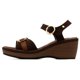 thumbnail image 2 of Sandalias para Mujer Zmexico 1421 chocolate 23.5, 2 of 6