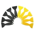 thumbnail image 1 of 10 PCS Plastic Spatula Resin Scraper, Flexible Paint Scraper Putty Knife Bubble Remover Sticker Installation Tool,10 x scraper tool,yellow & black, 1 of 6