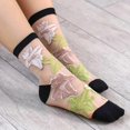 thumbnail image 2 of HSHDLDF Women Sheer Sock Elastic See Through Socks, 2 of 6