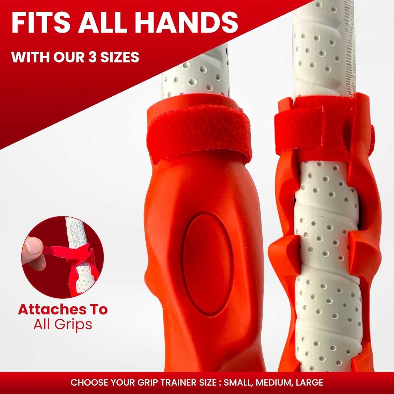 Golf Grip Trainer for Golf Clubs, Golf Training Aid for Correct Hand Positioning, Golf Grip Aid & Golf Swing Training Tool for Practice