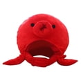 thumbnail image 1 of Anime Movie Red Octopus Head Hat Cosplay Props Accessories Plush Head Fancy Taiyaki Cosplay Cap, 1 of 8