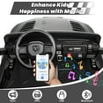 thumbnail image 4 of 24V 2 Seats Ride On Car for Kids, Licensed RAM RHO 1500 Powered Electric Car with 4 Wheels Spring Suspesion, Ride On Toy for 3-8 Year Boys & Girls with Remote Control, Horm, Siren, LED Lights, Black, 4 of 9