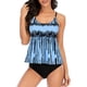 thumbnail image 3 of Traje de baño de 2 piezas para mujer, trajes de baño para mujer, conjunto de bikini de moda para mujer, traje de baño de dos piezas relleno sólido, ropa de playa para mujer, 3 of 5