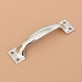 thumbnail image 2 of Unique Bargains Arch Silver Tone Door Handle- 0.15" Hole Diameter-4 Pack, 2 of 5