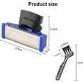 thumbnail image 2 of 4PCS LinMei Shaver Replacement Heads Compatible for 1st Generation Microtouch Solo Men's Rechargeable Full Body Hair Trimmer and Shaver Replacement Cutter Head with 2 Clean Brush, 2 of 8