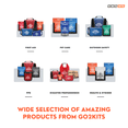 thumbnail image 6 of Go2Kits First Aid Kit Featuring Assorted Bandages, Wipes, Instant Ice Pack and First Aid Basics in Compact Reusable Kit USA Made RX399 (1 Pack), 6 of 6