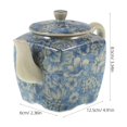 thumbnail image 2 of Juego de tetera vintage con infusor de té de kung fu, tetera de cerámica para viajes, estilo chino, cerámica para el hogar, 2 of 6