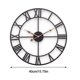 thumbnail image 2 of Reloj de pared de estilo europeo simple sala de estar reloj de hierro mudo Reloj de pared digital creativo reloj decorativo reloj transfronterizo, 2 of 6