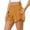 Yellow, variant on Women's Running Shorts Elastic High Waisted Athletic Workout Shorts with Pockets
