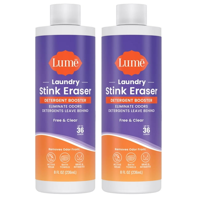 Borrador Detergent Booster & Sink Soak Lume para lavar ropa, 240 ml