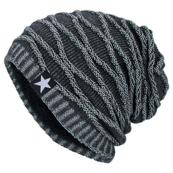 Bonnet d'Hiver en Laine pour Hommes, Chapeau de Planche à Roulettes en Polaire