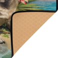 thumbnail image 4 of Ryvnso Pug Dog on Island Area Floor Rugs Soft Non-Slip Large Mats Nursery Carpets 63" x 48", 4 of 7