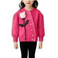thumbnail image 1 of Cardigan pour Garçons Chandail Élégant pour Filles à Col Rond pour le Quotidien des Enfants, 1 of 7