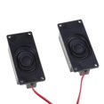 thumbnail image 2 of 2Pcs 3070 Mini Passive Speaker LCD TV Stereo Speakers Advertising 4 Ohm 3W Loudspeaker for DIY Home Theater Computer, 2 of 5