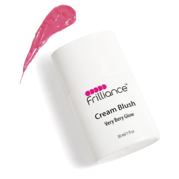 Frilliance Crema Hidratante Rubor Very Berry Glow Tint Libre de crueldad Hipoalergénico para adolescentes de todo tipo de piel 30 ml / 1 fl oz