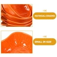thumbnail image 2 of 4 Pcs Autumn Oven-Safe Pumpkin Ceramic Ramekins Seasoning Bowl Flatware Snack Soup Plate Dessert, 2 of 6