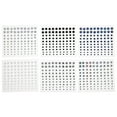 thumbnail image 1 of EeaseCA 6 Sheets Eye Face Gems Jewels Rhinestone Stickers Self Adhesive Makeup Diamonds, 1 of 8