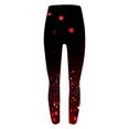 thumbnail image 6 of LEKWK Womens Yoga Pants Sequin Printed Sparkly Butt Lifting Leggings Stretchy High Waisted Pants Butter Soft Leggings Casual Workout Clothes Womens Joggers Activewear Sports Athletic Comfy Pants, 6 of 6