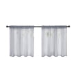 thumbnail image 5 of Tuvgenk Pack of 2 Semi Sheer Curtains Multicolor Machine Washable Half Curtains Closet Bathroom Short Curtains Shower Curtains, 5 of 5