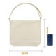 thumbnail image 4 of Bolso bandolera de lona Draw blank de gran tamaño para mujer Blanco crudo, 4 of 5
